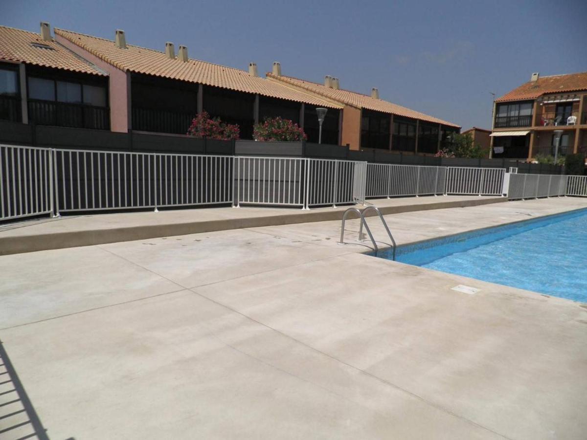 Maison 2 Pieces/Mezzanine, 6 Couchages, Terrasse Spacieuse, Piscine Et Parking Prive A Gruissan - Fr-1-229-332 Bagian luar foto